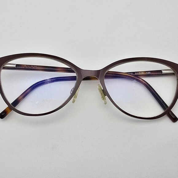 DKNY DK3001 210 Brown Tortoise Cat Eye Eyeglasses Frame w/ Flexhinge 51-16-135 - Picture 11 of 13